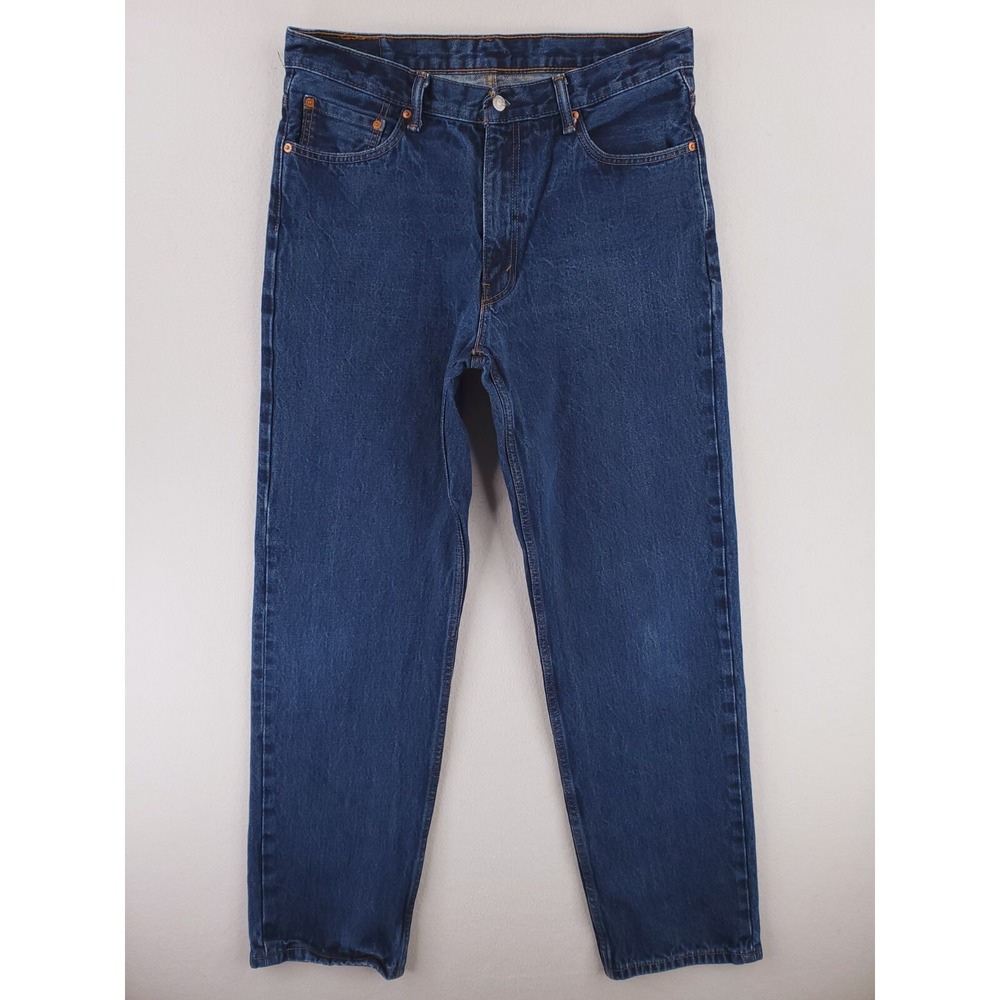 Levis 550 Jeans Mens 36x34 Relaxed Tapered Baggy Grunge Hip Hop Heavy Denim Pant